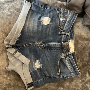 Sunset high rise Jean shorts